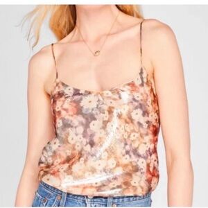 Club Monaco Multicolor Floral Camisole